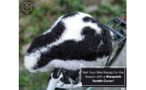 Der Frühling naht – Bereiten Sie Ihr Fahrrad mit einem Lammfell-Sattelbezug auf die Saison vor!